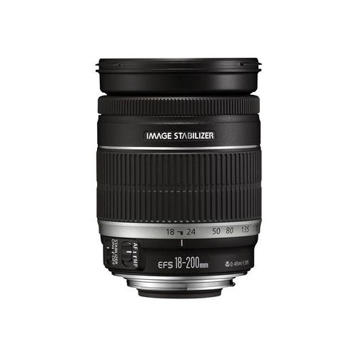 Objectif Canon Ef-S - Fonction Zoom - 18 Mm - 200 Mm - F/3.5-5.6 Is - Canon Ef/Ef-S