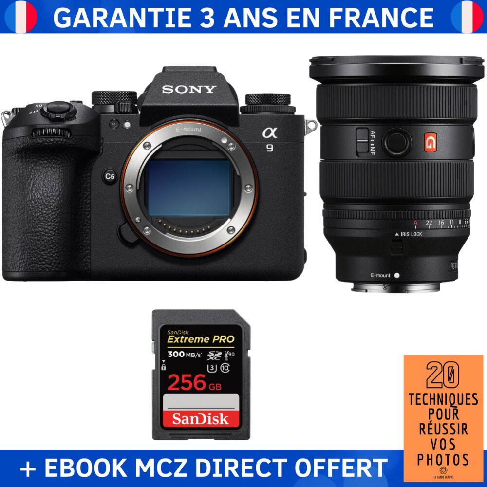 Sony A9 III + FE 16 35mm f2.8 GM II + 1 SanDisk Extreme PRO UHS II SDXC 300 MB/ + Ebook '20 Techniques pour Réussir vos Photos' Appareil Photo Professionnel - vue 5