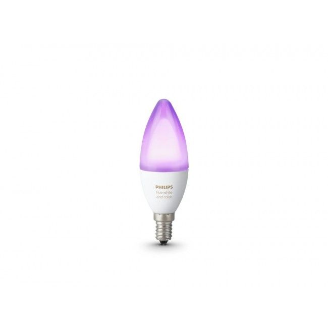 Led Ambiance White & Color E14 6 Watt 6500 Kelvin 470 Lumen Philips Hue