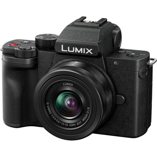 Appareil Photo Hybride Panasonic Lumix G100 Noir + Objectif G Vario 12-32 Mm F/3.5-5.6 Asph. Mega O.I.S. Noir