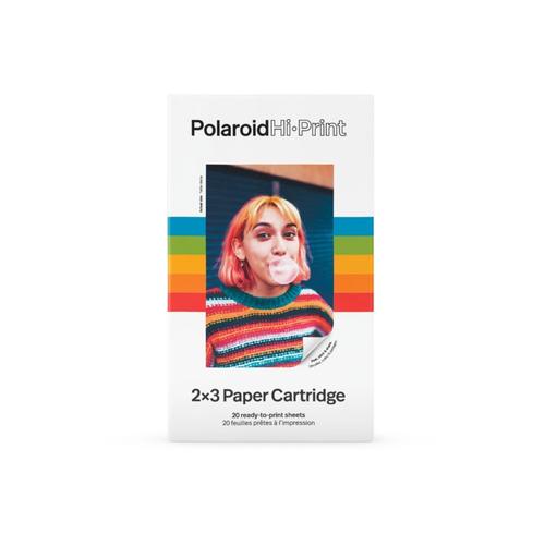 Polaroid - 54 X 86 Mm 20 Feuille(S) Papier Photo - Pour Polaroid Hi-Print 2X3