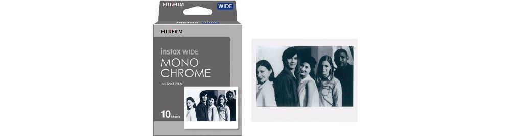 Film Fujifilm Fujifilm instax wide monochrome - vue 4