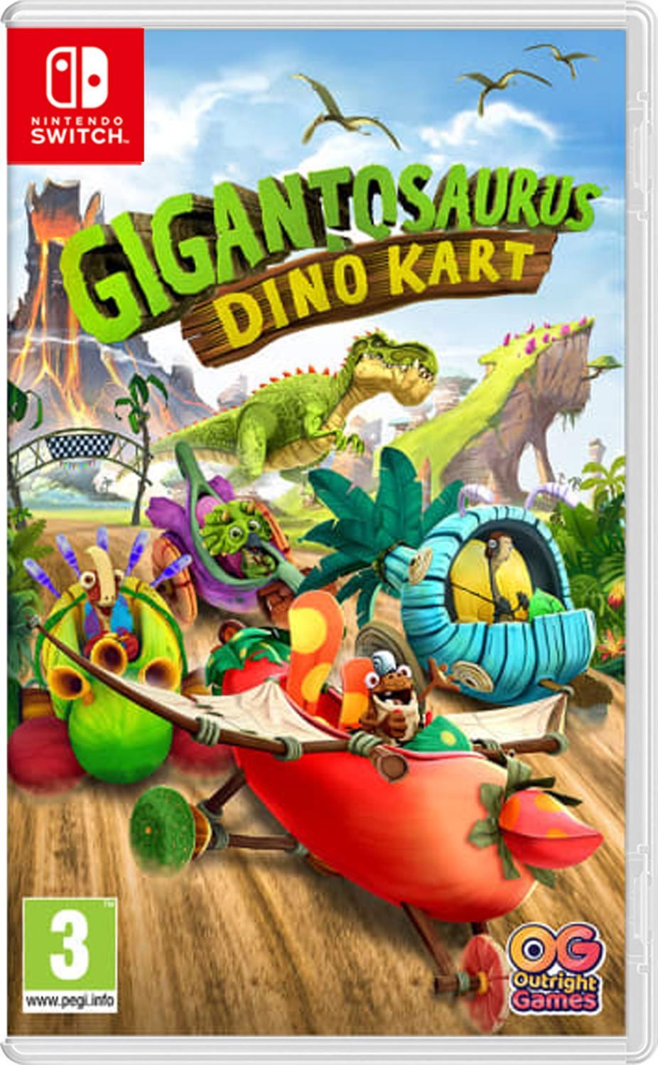 Gigantosaurus: Dino Kart Switch