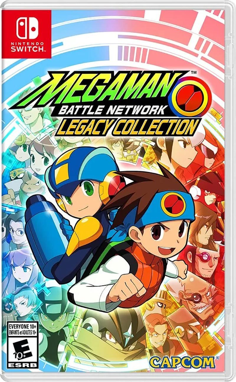 Mega Man Battle Network Legacy Collection Import Switch