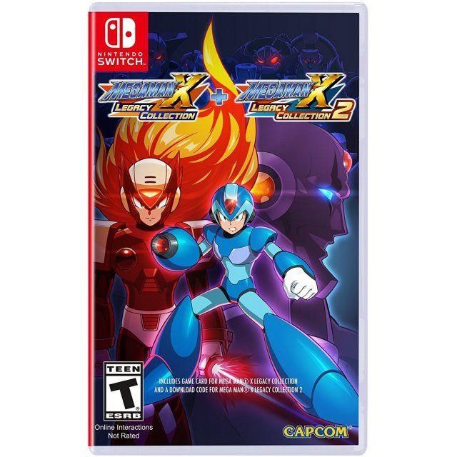 Capcom Mega Man X Legacy Collection 1+2 Switch Anthologie Nintendo