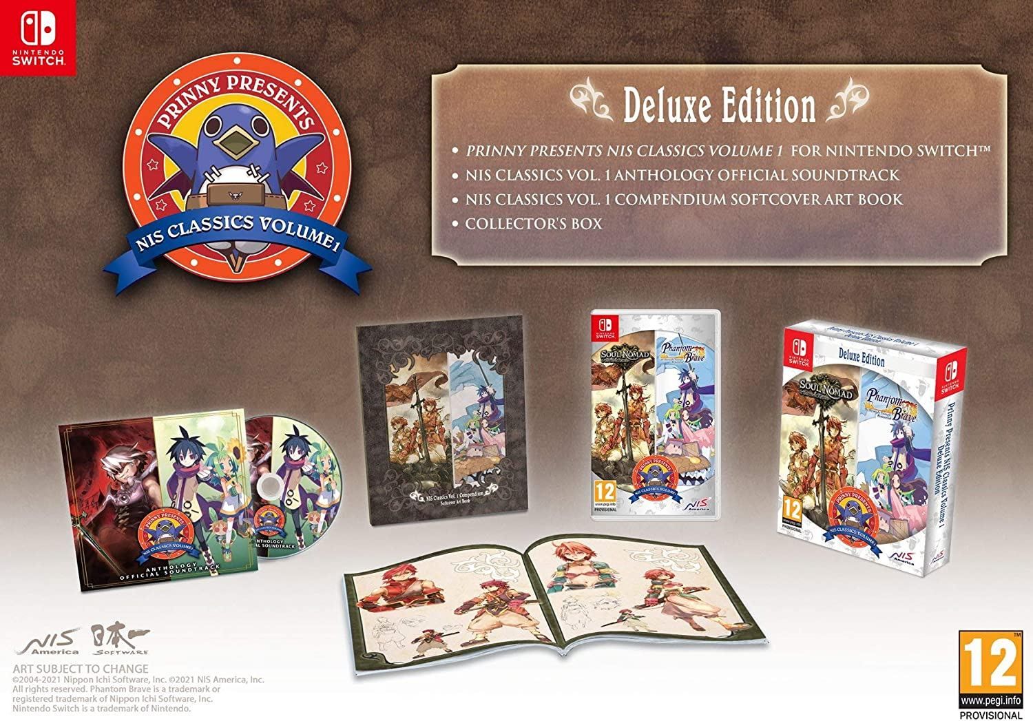 Prinny Presents Nis Classics Volume 1 [Deluxe Edition] Switch