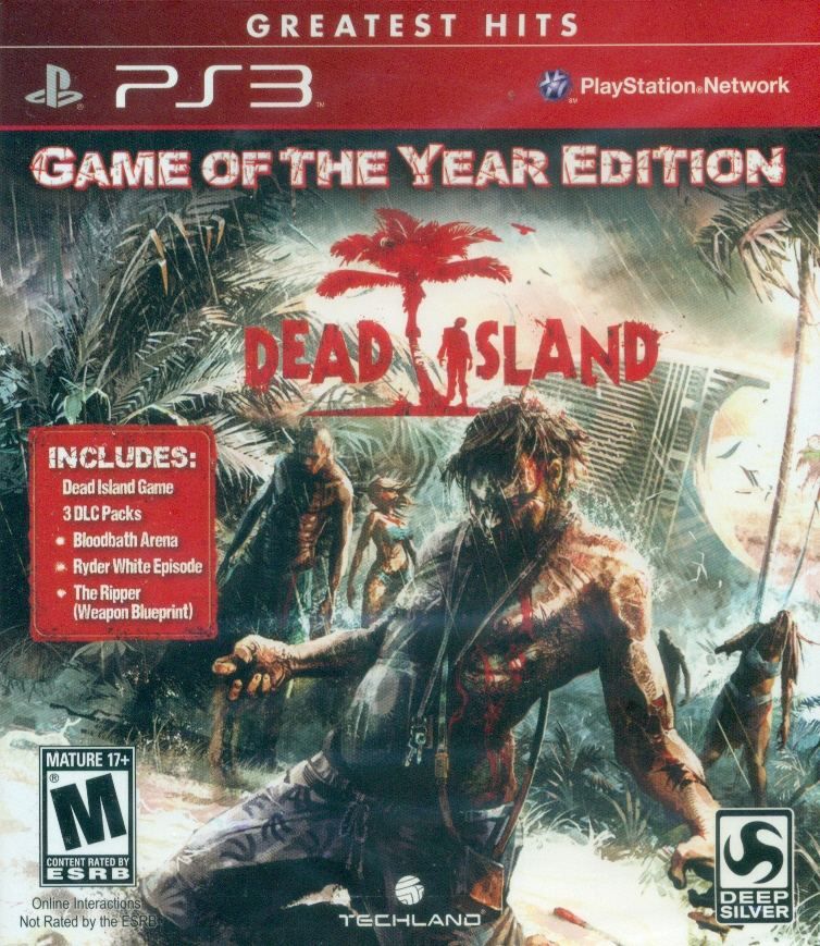 Dead Island Game Of The Year Greatest Hits Import Ps3