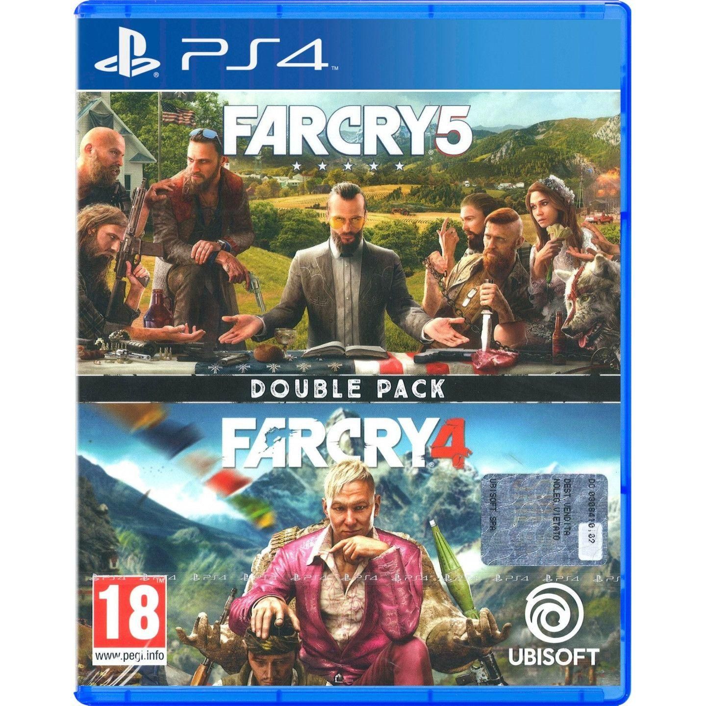 Far Cry 4 + Far Cry 5 Double Pack Ps4
