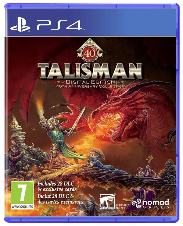Talisman : 40th Anniversary Collection Digital Edition Ps4