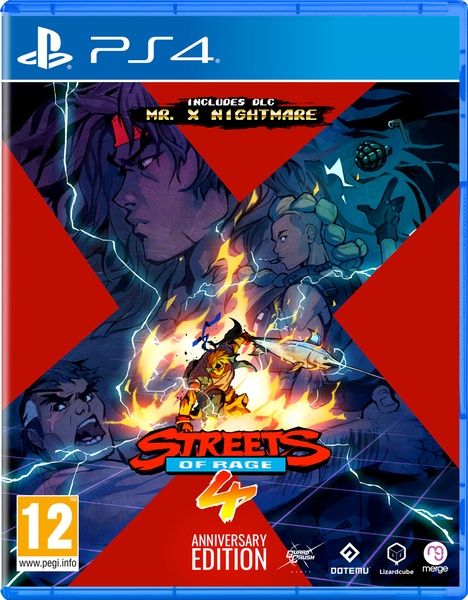 Streets Of Rage 4 : Anniversary Edition Ps4