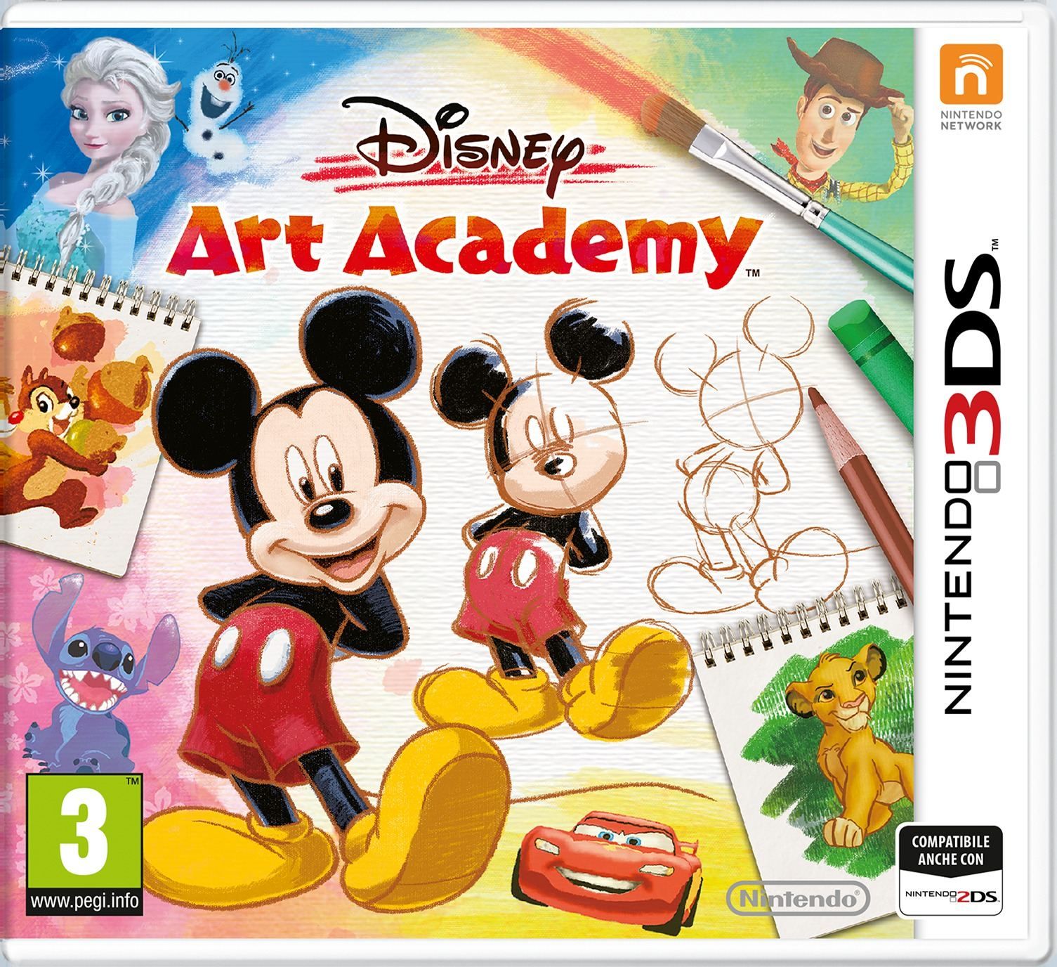 Nintendo Disney Art Academy 3DS - vue 2