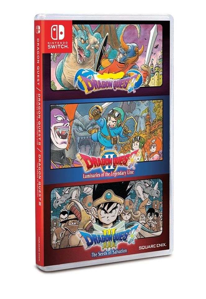 NSW Collection Dragon Quest I II et III 1 2 et 3 #
