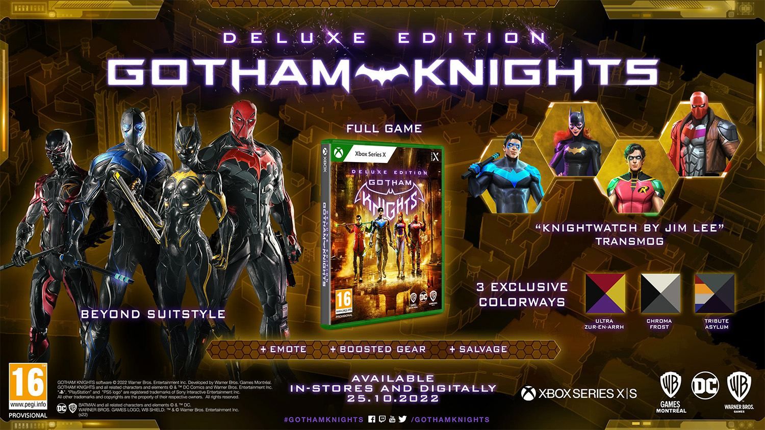 Gotham Knights Deluxe Edition Xbox Series X