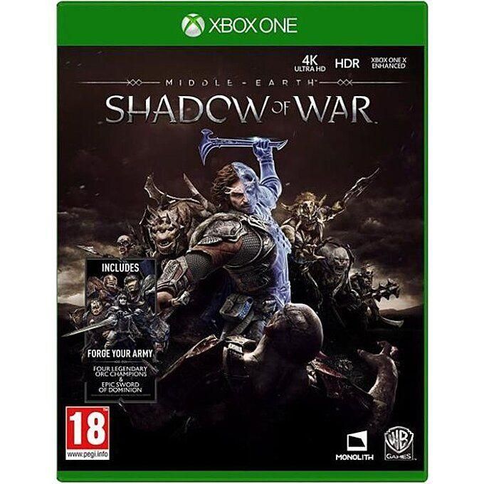 La du Milieu : 'Ombre de la Guerre jeu Xbox One + 2 Boutons Thumbstick Offert