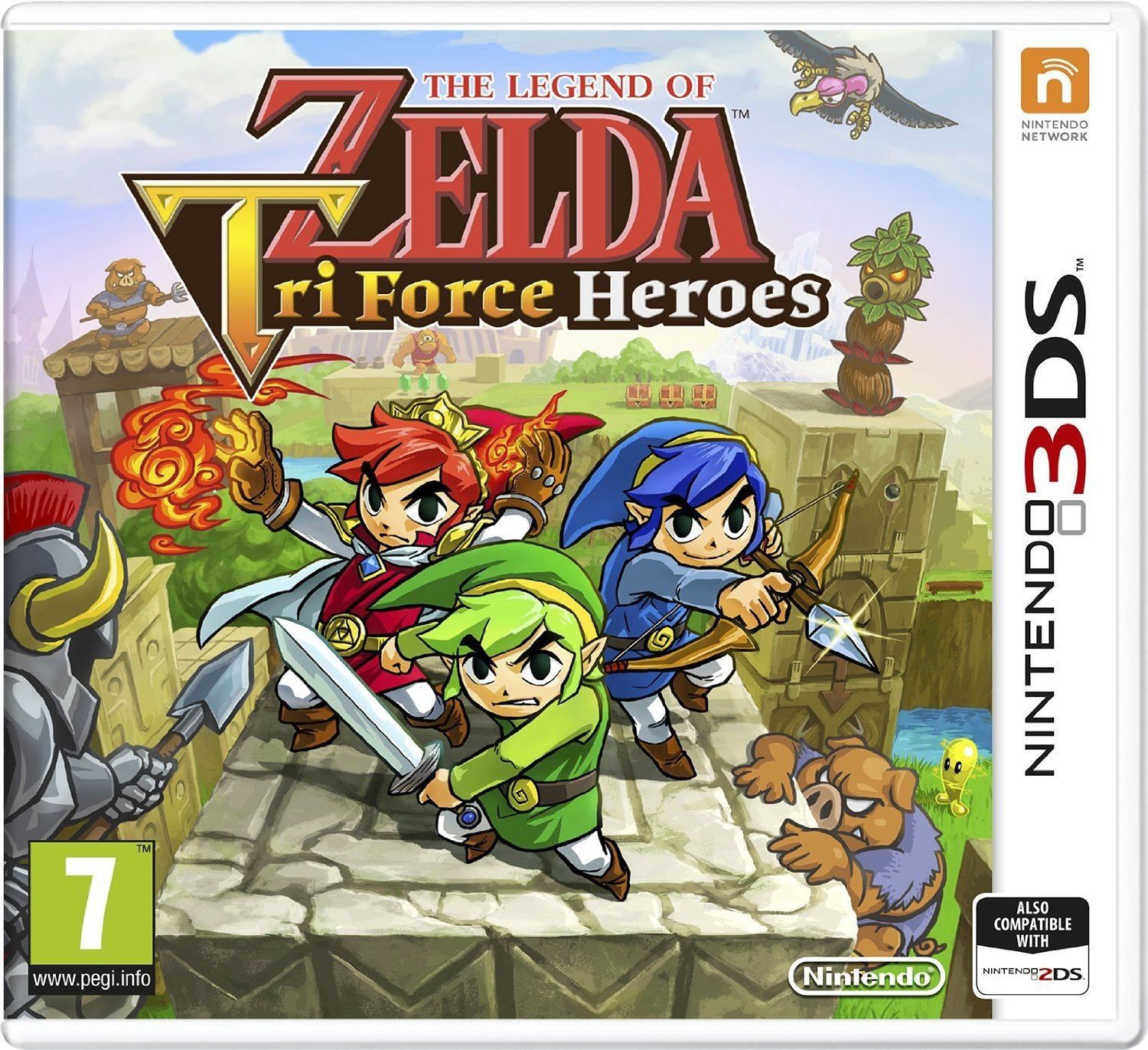 Nintendo The Legend of Zelda: Tri Force Heroes - vue 2