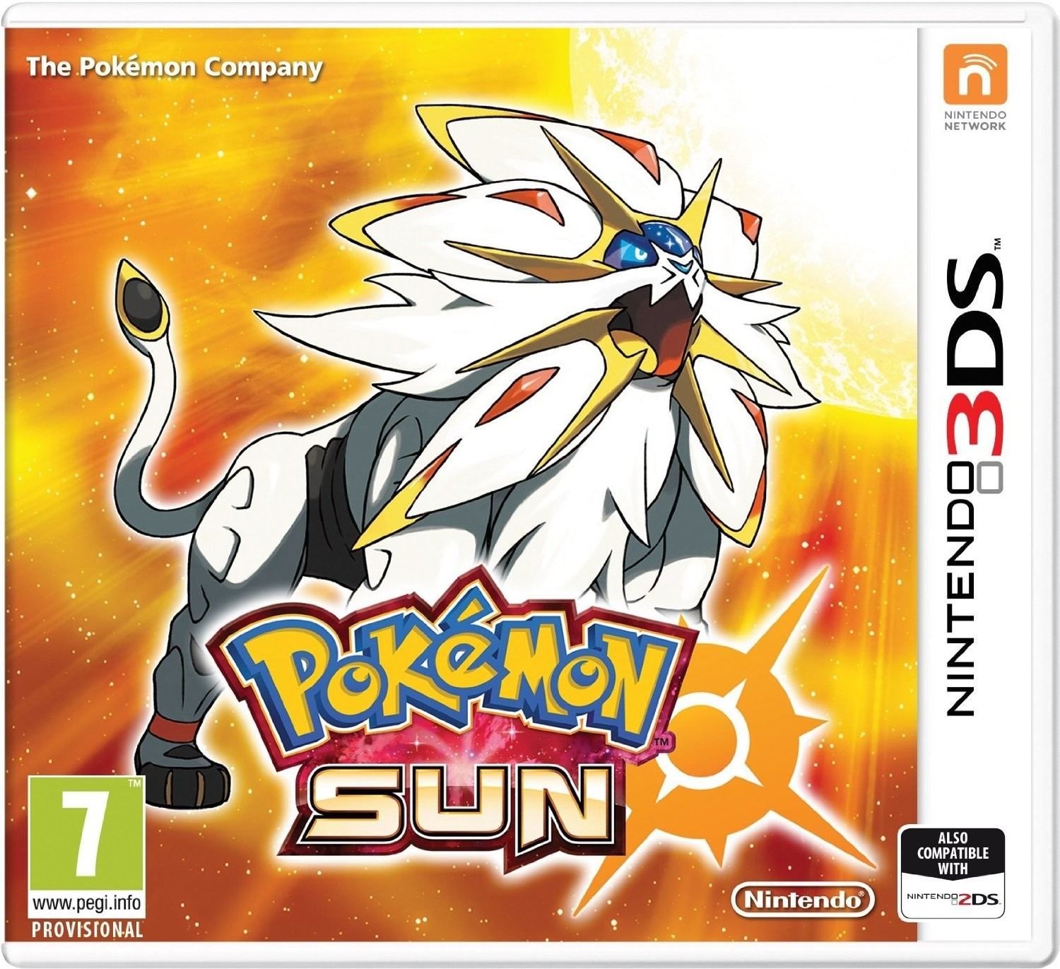 Pokémon Sun Jeu En Anglais 3ds