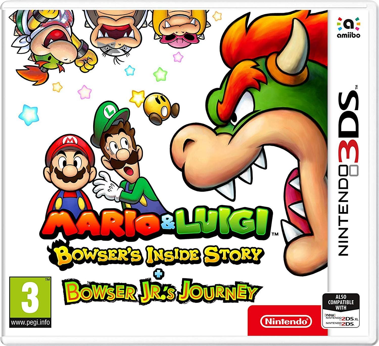 Mario & Luigi: Bowser' Inside Story + Bowser Jr.' Journey 3ds