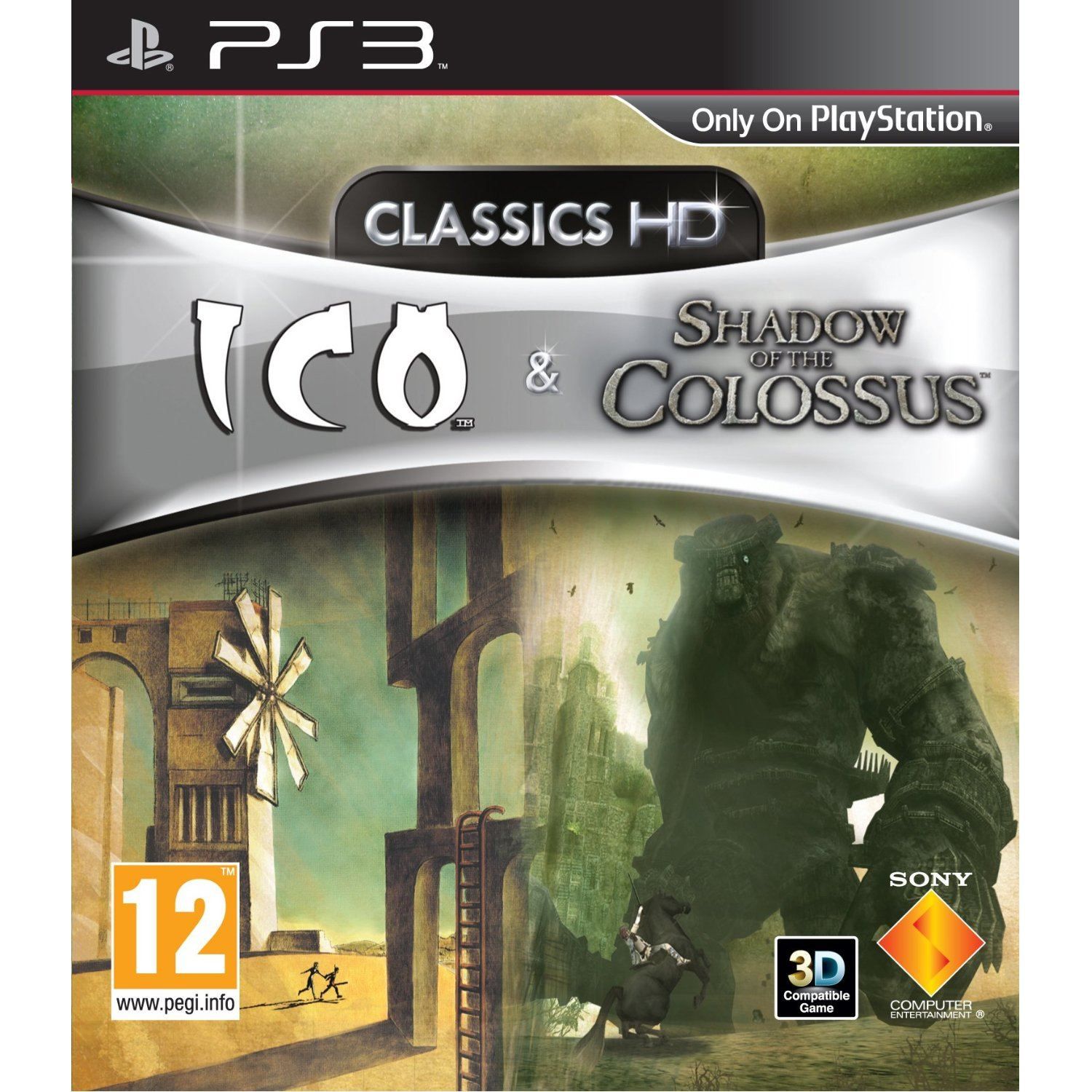 Collection Ico & Shadow of the Colossus PS3 God of War Stratégie Non En boîte Blu Ray 12+ - vue 2