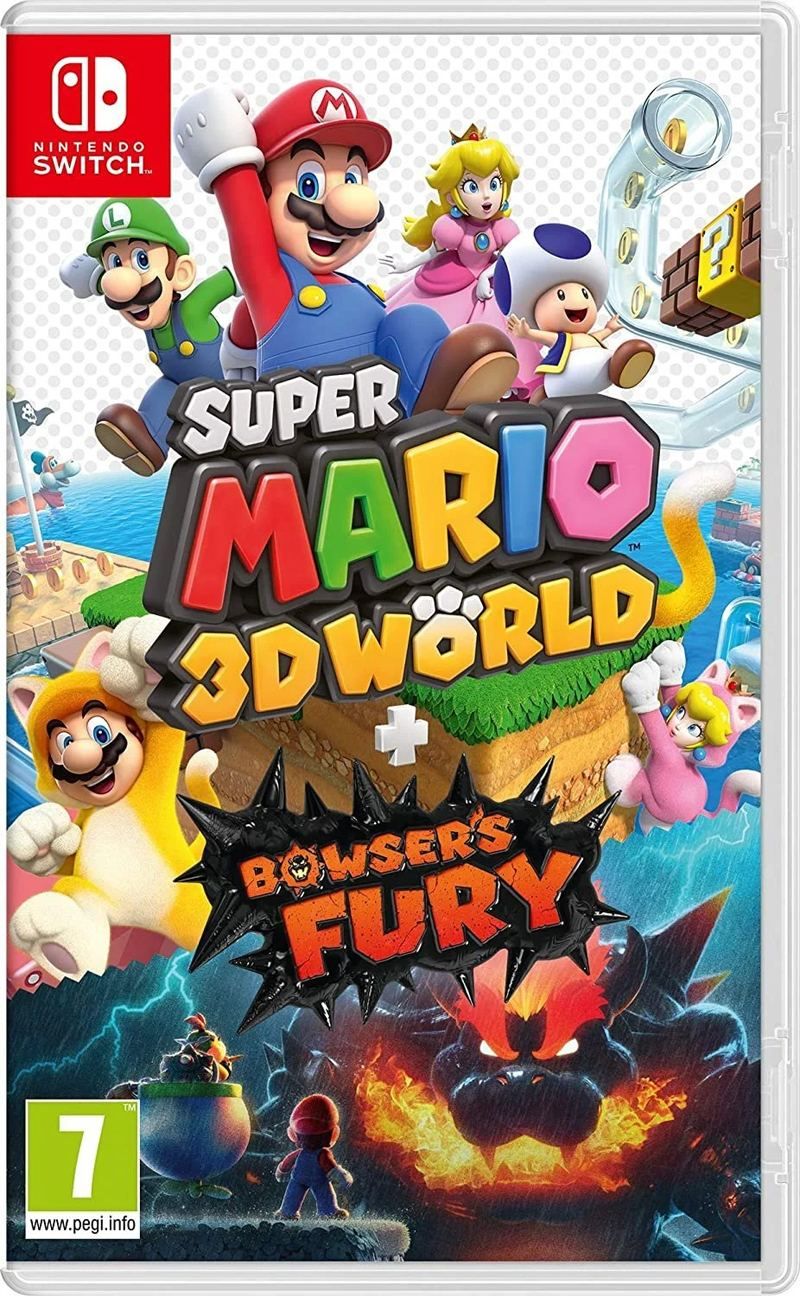 Jeu Nintendo Switch NINTENDO SUPER MARIO 3D WORLD + BOWSER FURY Plateforme 1 4 joueurs PEGI 7+