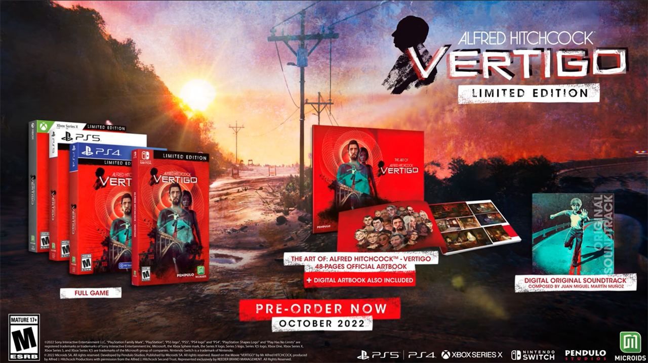 Alfred Hitchcock: Vertigo [Limited Edition] Xbox Series X / Xbox One Us