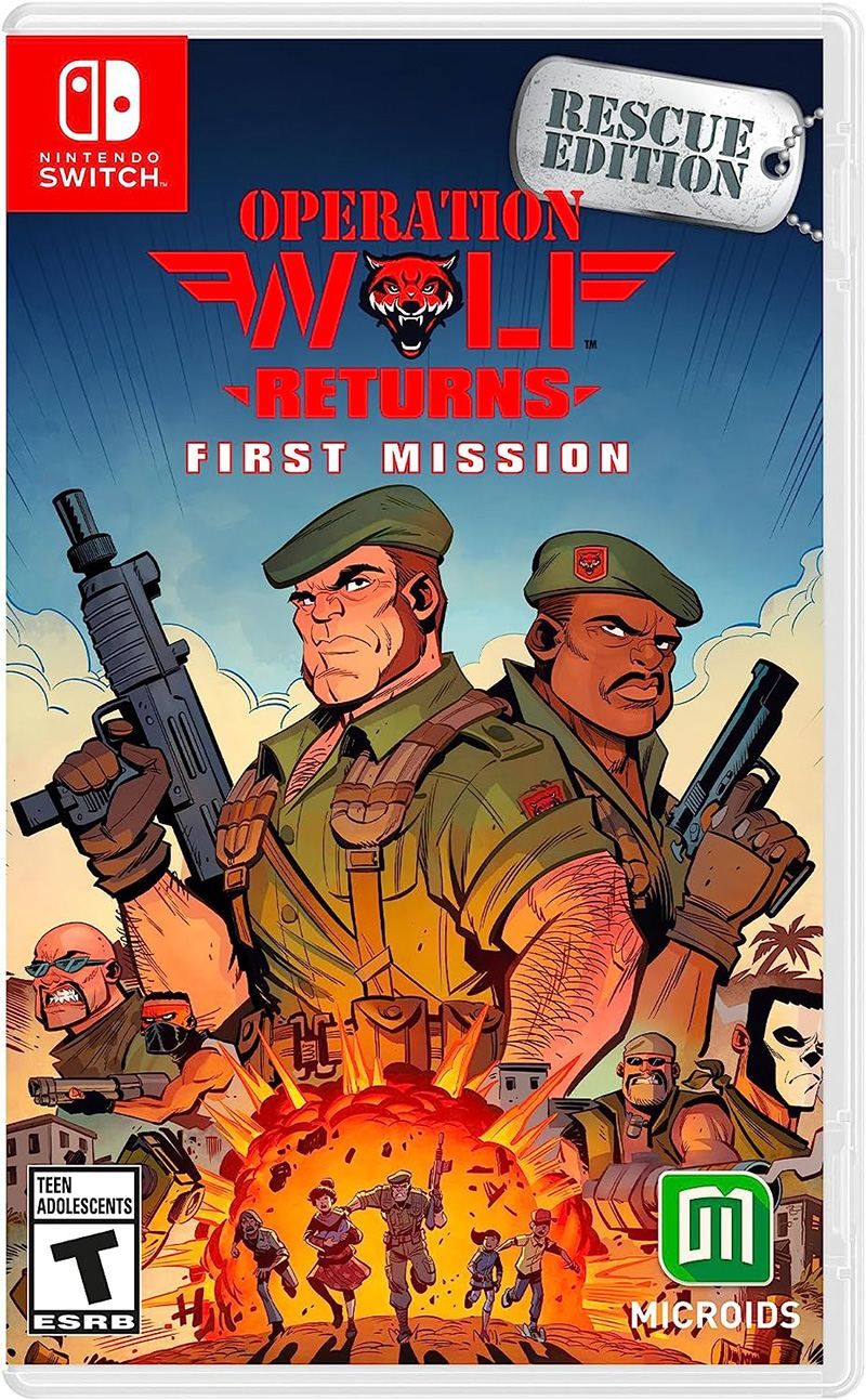 Operation Wolf Returns: First Mission [Rescue Edition] Switch Us