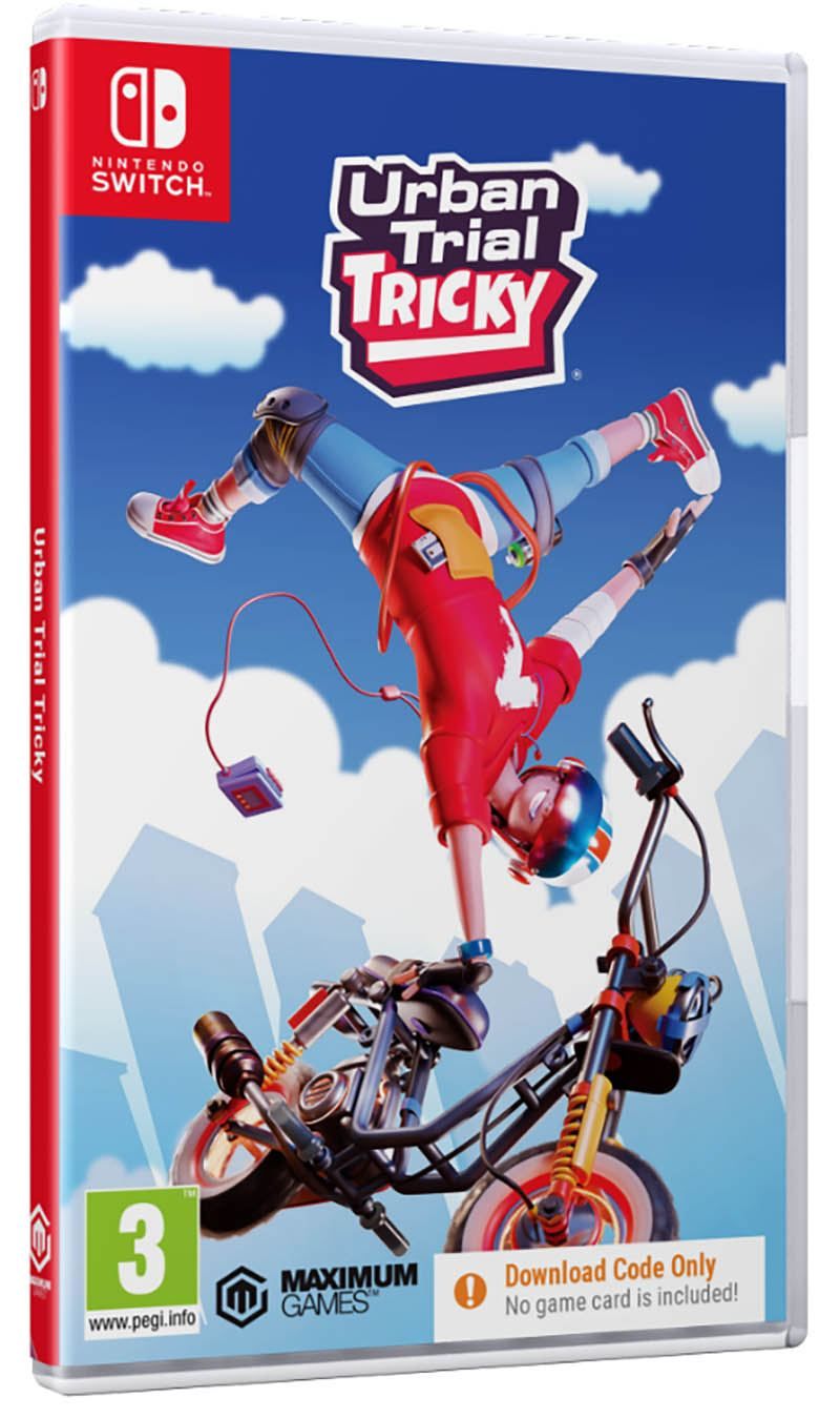 Jeu vidéo NINTENDO SWITCH Urban Trial Tricky Code de téléchargement PEGI 3+ Sport - vue 5