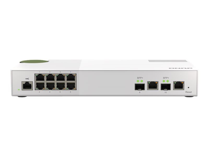 QNAP QSW M2108 2C commutateur réseau Géré L2 2.5G Ethernet 10010002500 Neuf - vue 4