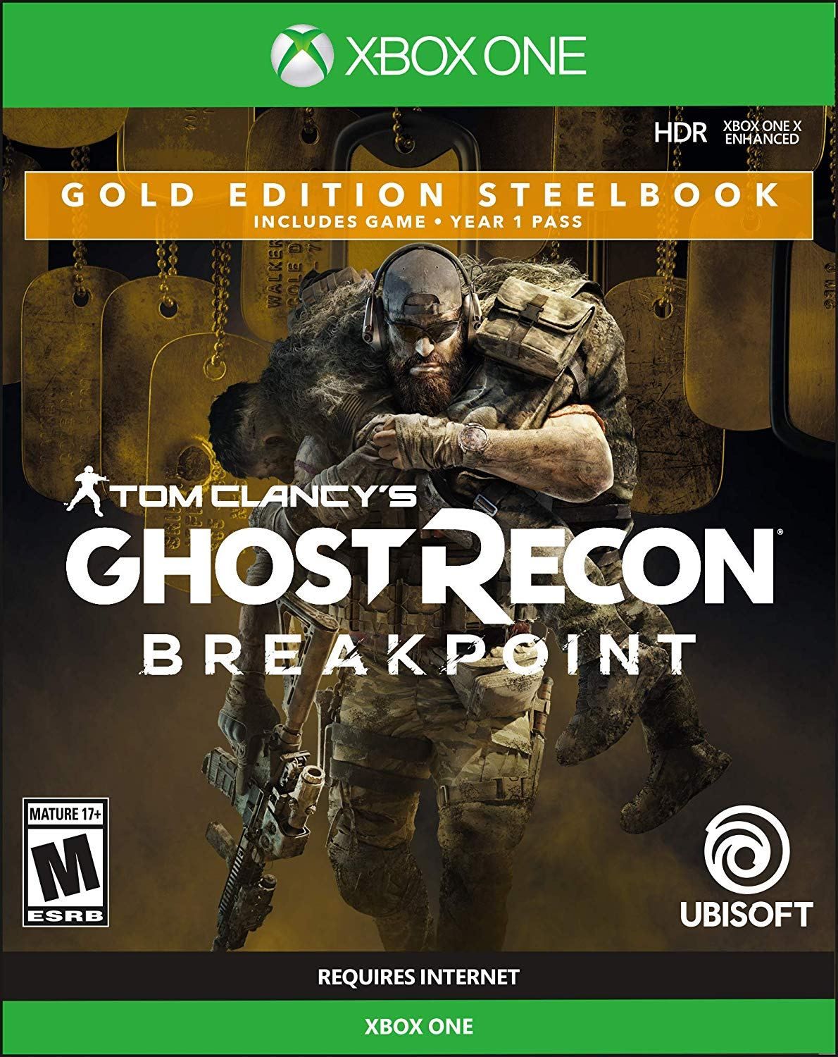 Tom Clancy's Ghost Recon: Breakpoint [Gold Edition Steelbook] - Xbox One (Us)