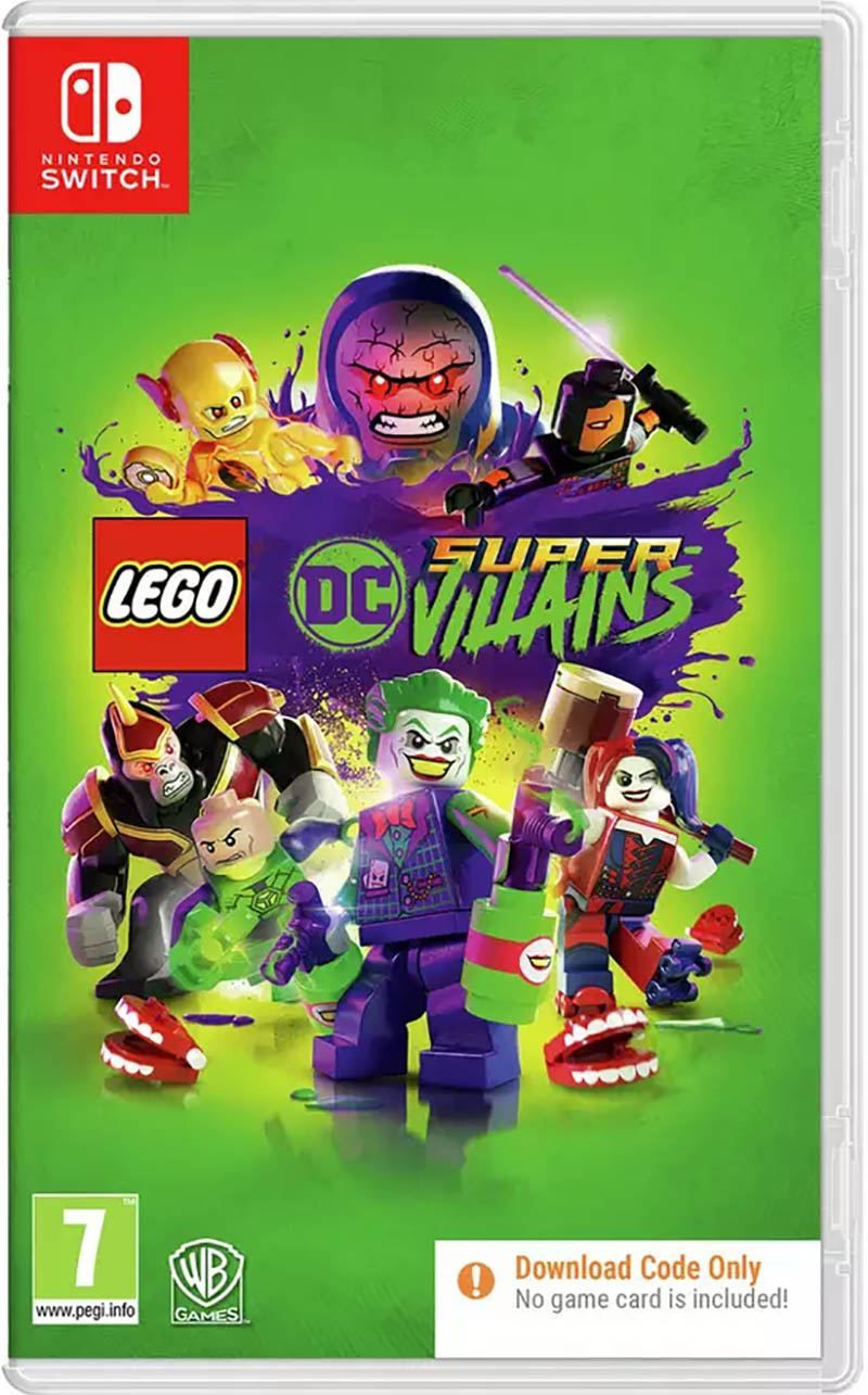 Lego Dc Super Villains Code In A Box Switch