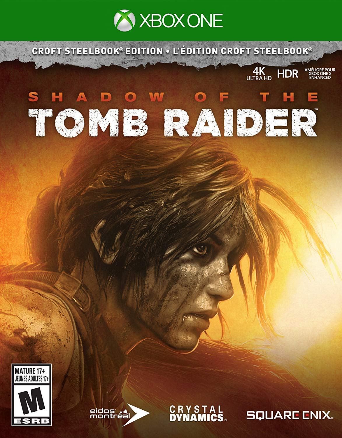 Shadow Of The Tomb Raider [Croft Steelbook Edition] Xbox One Us