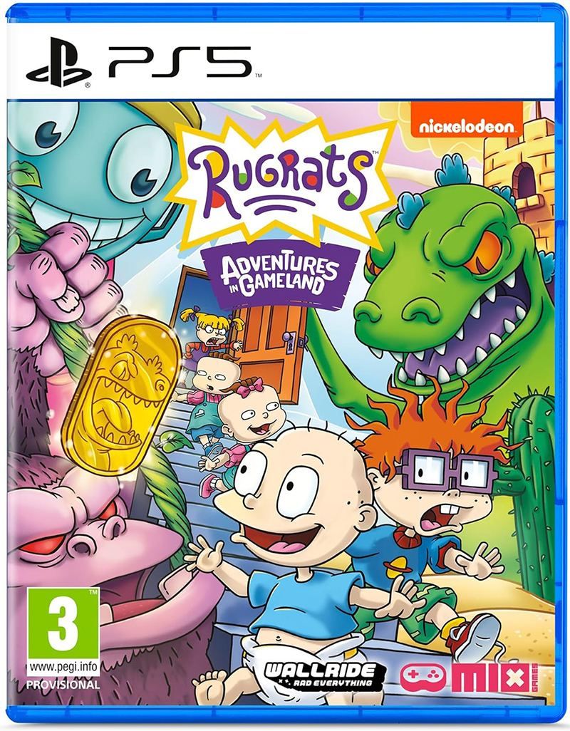 Les Razmoket Rugrats Adventures in Gameland Jeu PS5