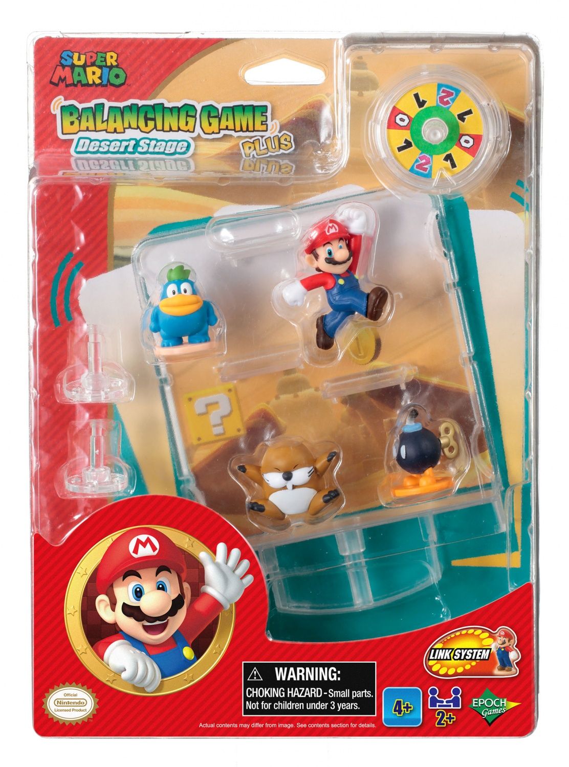 Jeu d'équilibre Super Mario avec niveau désert Neuf