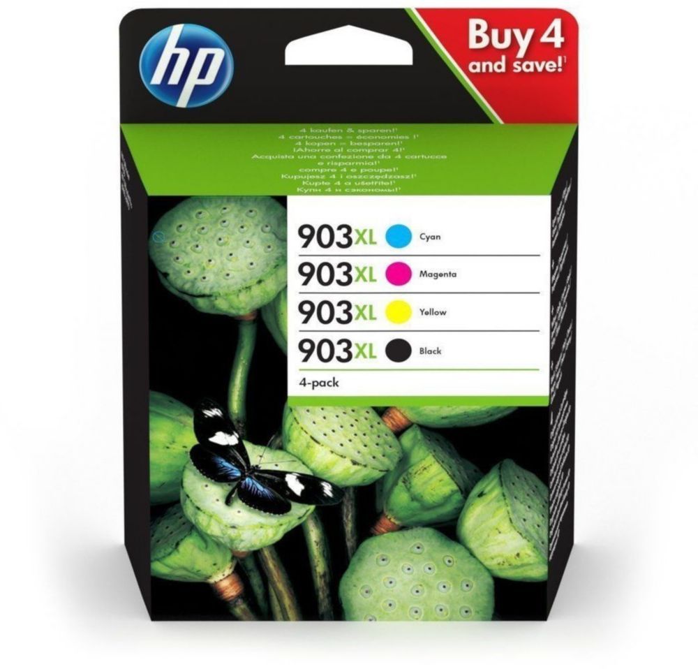 HP 903XL Pack d'encres Tintin C/ /YK - vue 2