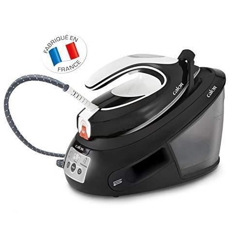 Calor Centrale Vapeur Express Anti calcaire Fonction Pressing 450 g min Collecteur de Calcaire Exclusif Technologie sans SV8055C