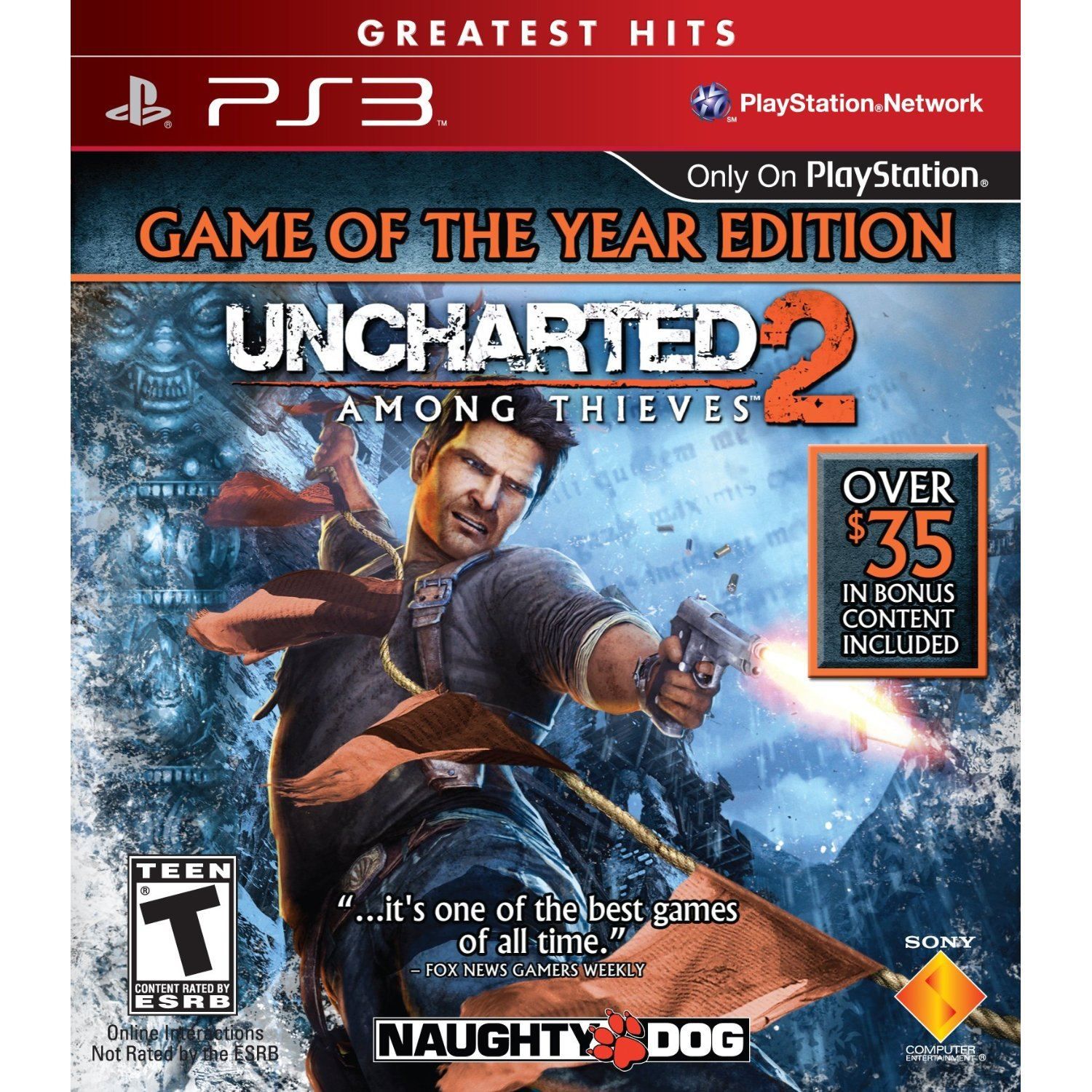 Uncharted 2: Among Thieves Greatest Hits [Game Of The Year Edition] Ps3 Us