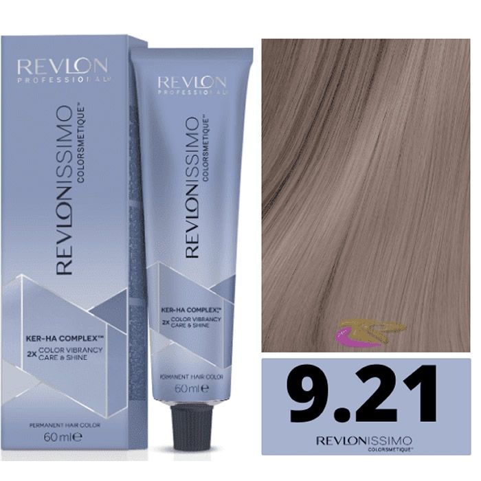 Revlon Revlonissimo Colorsmetique 9 21 Very Blonde Iris Ash 60ml