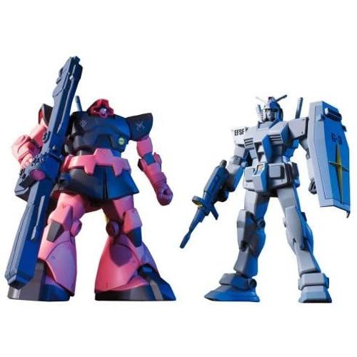 Hguc 1/144 Rx-78-3/Ms-09Rs G-3 Gundam + Rick Dom For Char Aznable (Msv) [Import Japonais]