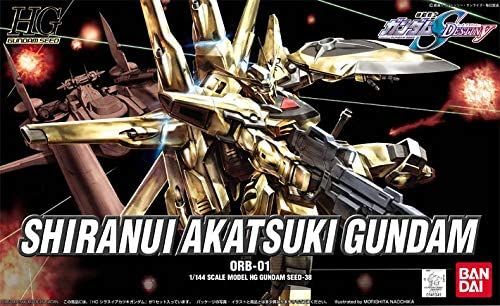 Hg Mobile Suit Gundam Seed Destiny Shiranui Akatsuki Gundam 1144 Scale Pre Colored Plastic Model [Import Japonais]