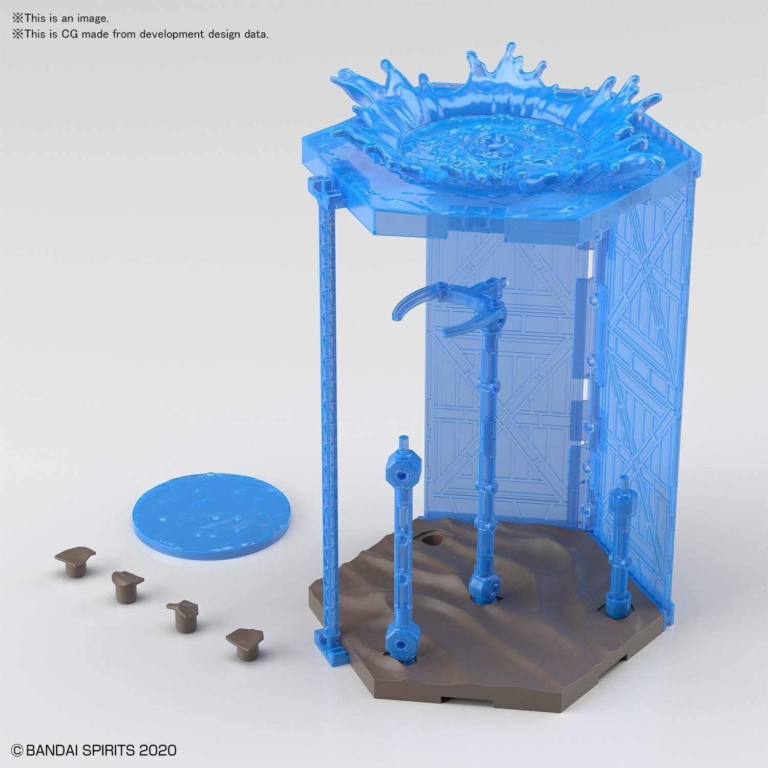 30mm Customized Scene Base Water Ver. Plastic Model [Import Japonais]