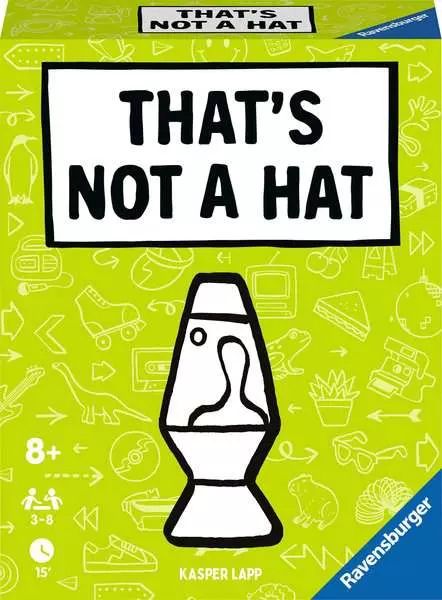 Ravensburger 22589 Jeu De Société That's Not A Hat 10 Min Jeu De Cartes Apprentissage