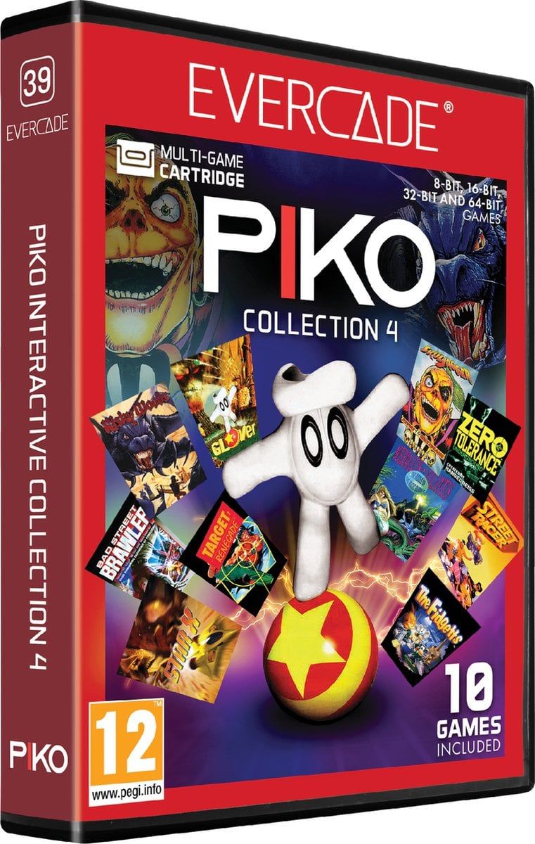 Piko Collection 4 - Cartouche Evercade N°39