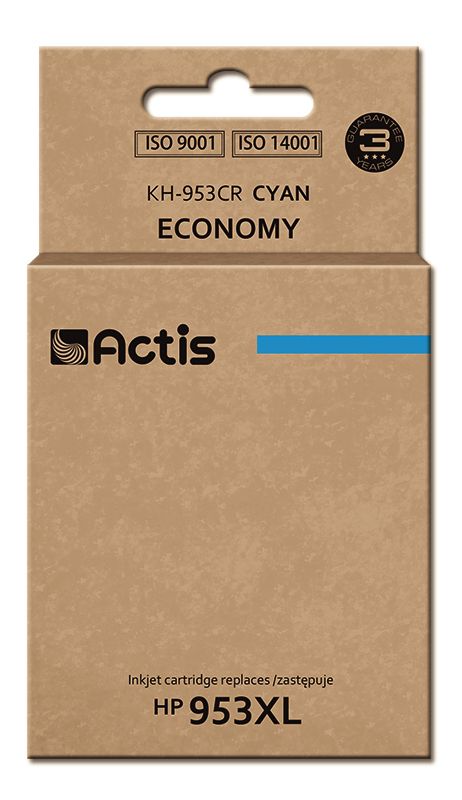 Actis Kh-953cr Encre (remplacement Hp 953xl F6u16ae Premium 25 Ml Ble