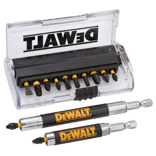 Set de tournevis et porte embouts DEWALT DT70512T QZ Impact extrême Torsion 14 pièces