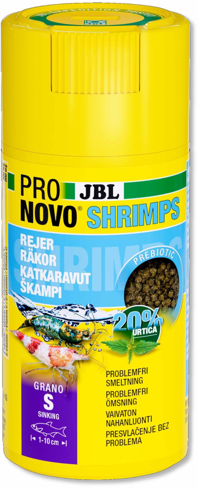 Comparer les prix de JBL PRONOVO Granulés complets pour crevettes S 250 ml