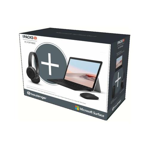 Boulanger Microsoft Surface Go 2 - Pentium Gold 4425Y 1.7 Ghz 8 Go Ram 128 Go SSD Noir Azerty