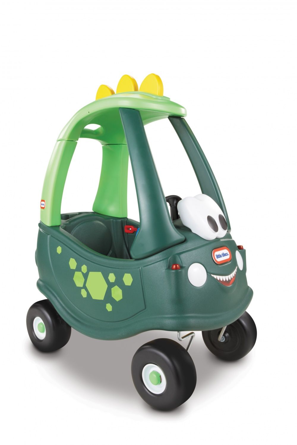 Little Tikes Cosy Coupe Dino Voiture pour enfants Portes fonctionnelles 4 roues Plancher à retirer & 1 klaxon