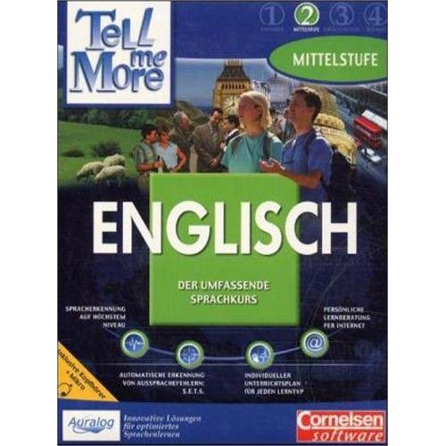 Tell Me More Anglais Intermã©Diaire Pc (Cd-Rom X2 + Manuel Utilisateur)