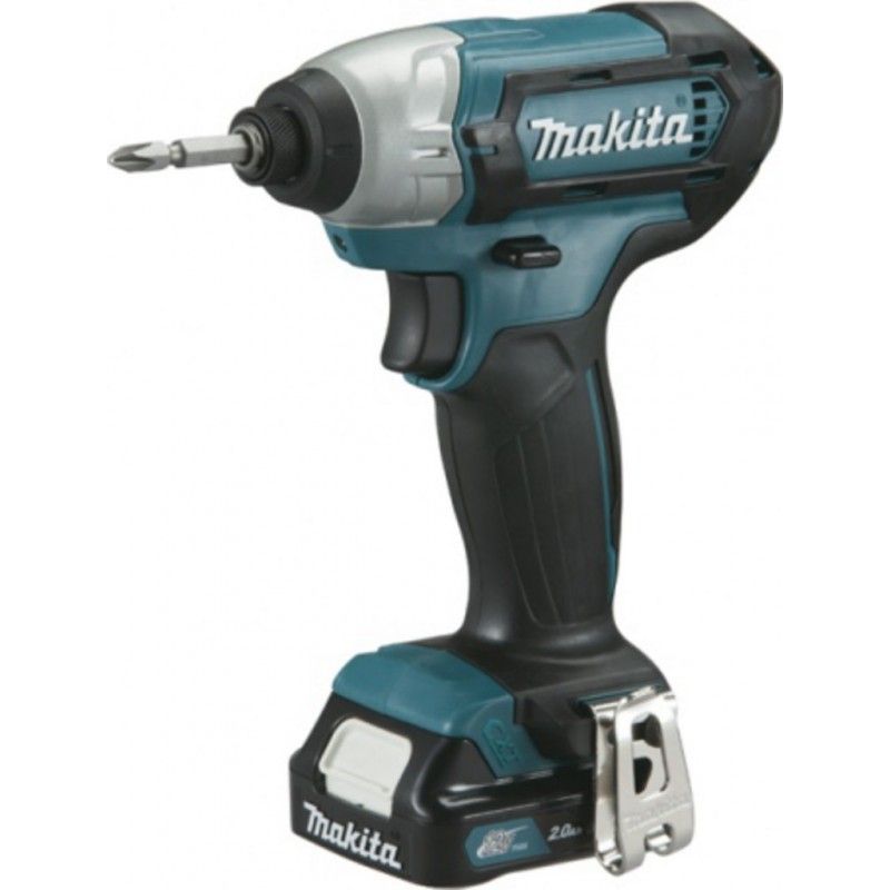 Makita Visseuse à chocs sans fil 10 8 Volts Li Ion 2 Ah CXT 110 Nm TD110DWAE