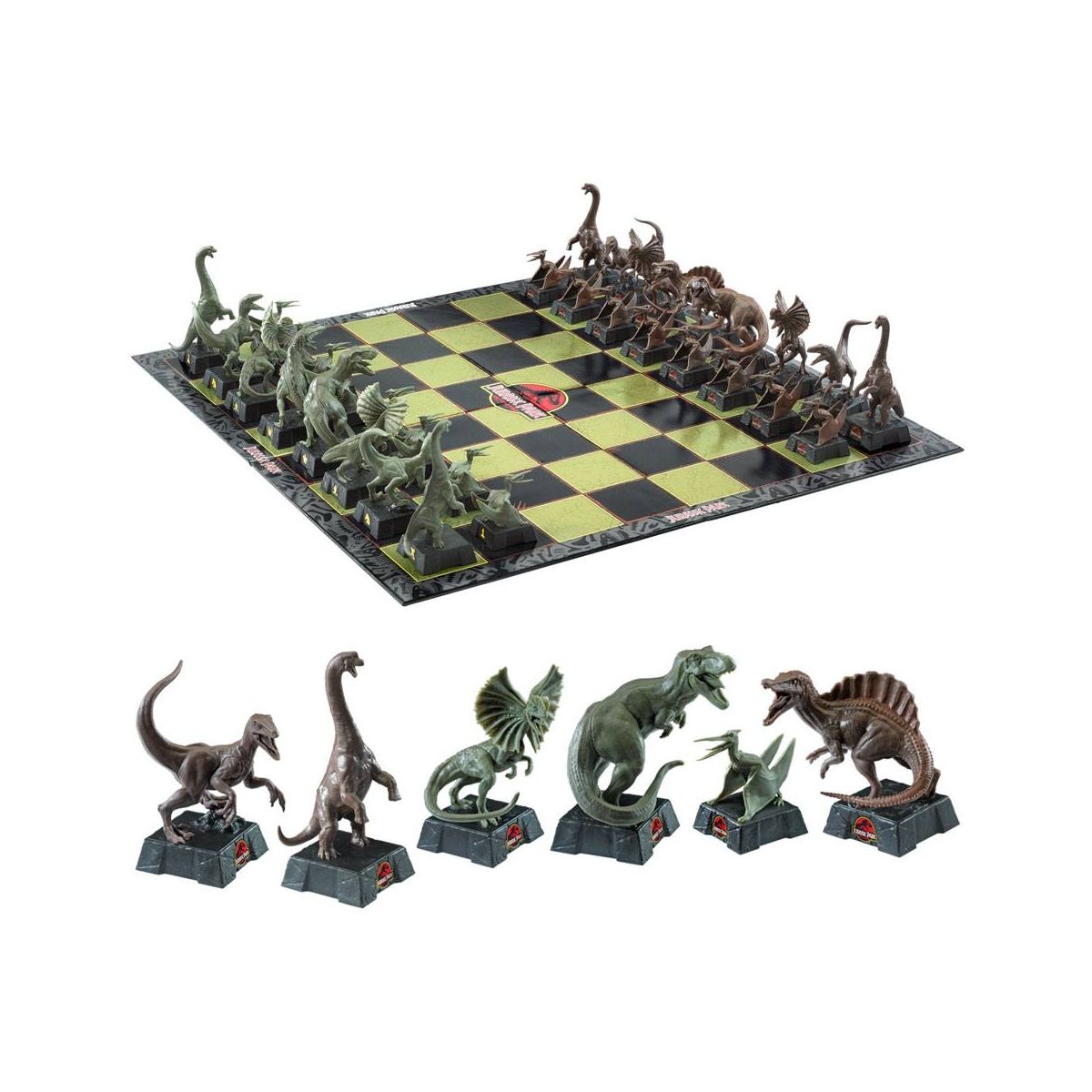 Jeu d'échecs Jurassic Park - vue 3