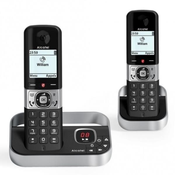Téléphone Fixe Sans Fil Avec Répondeur Duo F890 Voice Atl1422122 Alcatel Le Téléphone Fixe - vue 8